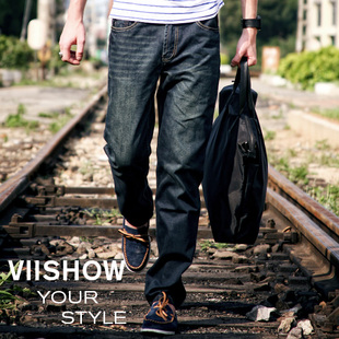 Jeans new style DCF tidal waves of wild men's jeans take  washed jeans leisure jeans