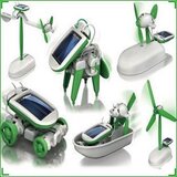 6合1拼装太阳能组装玩具 六合一组装套装 益智儿童玩具 wanju