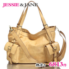 淘品牌JessieJane悠闲自我斜挎包两用包热卖女包