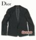 Dior homme单粒扣剑领西装