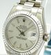 Rolex劳力士蚝式恒动银白色机械表