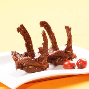  湖北特产 武汉周黑鸭 鸭锁骨 真空包装200克 超级美味 满98包邮