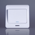 西门子开关插座 SIEMENS 远景一开双控开关 荧光