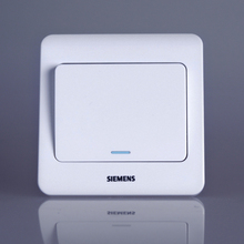 西门子开关插座 SIEMENS 远景一开双控开关 荧光