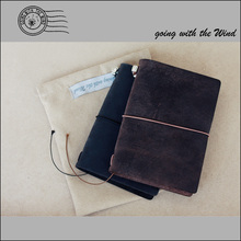 [天天特价][飘]口袋护照款traveler's notebook旅行者日记记事本