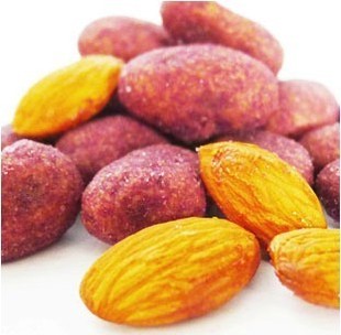  【馋吧美食】紫薯杏仁400g紫薯外衣包裹着香脆的杏仁24小袋 包邮