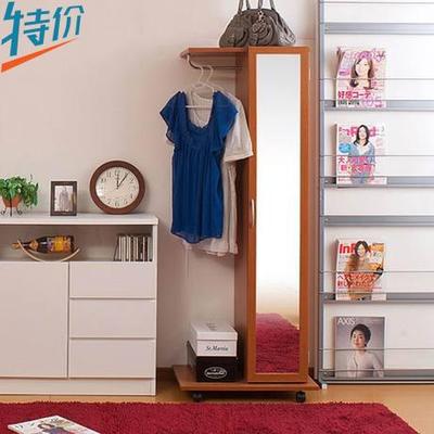 标题优化:包邮宜家小衣柜 单门衣柜 可移动简易儿童衣橱 木质带镜子储物柜
