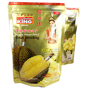  泰国进口 100%纯榴莲 榴的华榴莲干100g/克 榴的华金枕头榴莲干