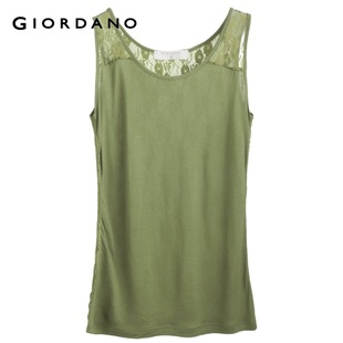 Summer of 2012 new stock recommendation Giordano t-shirts ladies ' small sexy lace vest 01322132