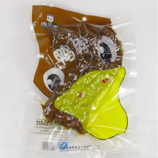  湖北特产 正宗武汉周黑鸭 真空简包鸭脖 微甜麻辣 220g