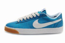 09新款正品耐克NikeBlazer情侣板鞋/运动鞋孔雀蓝-运动鞋