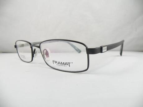 FRAMAT 纯钛银色 黑色 全框光学眼镜框 眼镜