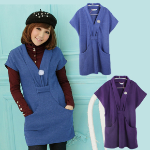 Royal maternity dresses of women pregnant MaxMara coat v realms from  chest grab bat sleeves pleated coat two colors of 1289