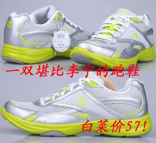 新店特价美国正品冠军Champion透气情侣款慢跑网跑运动鞋跑鞋