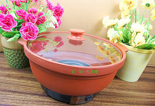 煲 电热炉紫砂锅-砂锅煲 吃火锅炖补品麻辣烫 