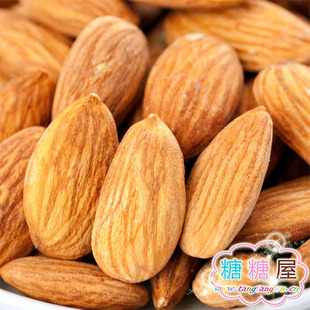  买三包邮糖糖屋热卖坚果系列最大最饱满盐焗美国大杏仁年货210g