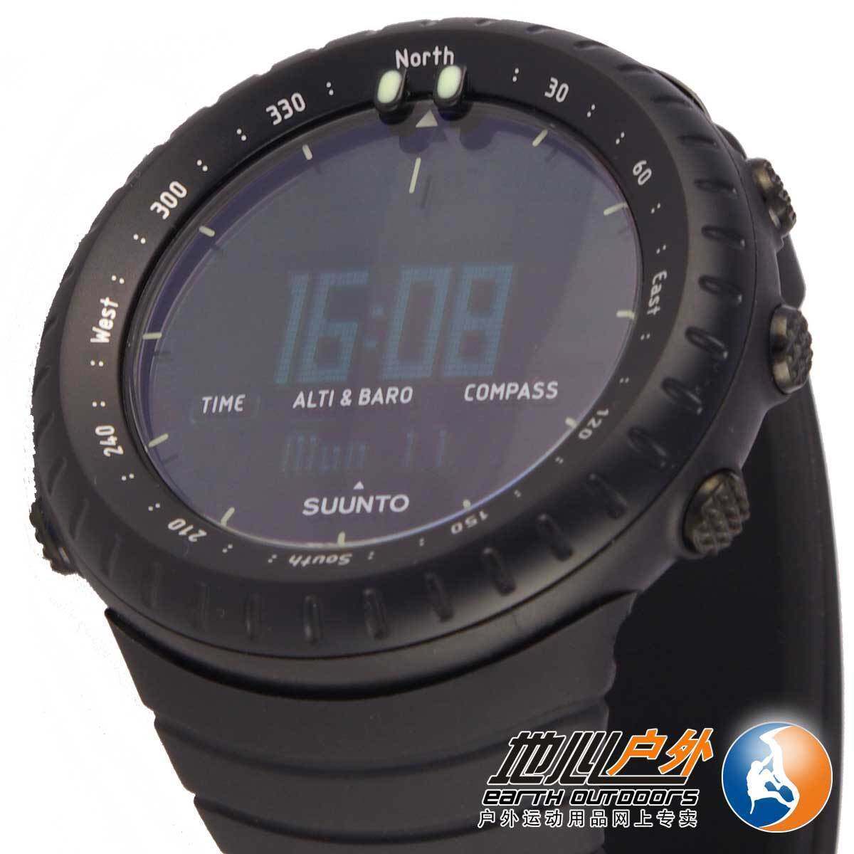 SUUNTO 行货<span class=H>松拓</span> Core All Black 核心全黑 户外功能手表腕上电脑