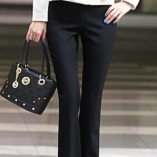  秋季正装裤女长裤女裤子女士西装裤大码女西裤修身职业裤韩版显瘦