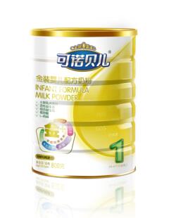  【新品上市】可诺贝儿 金+系列 0~6个月婴幼儿牛奶粉（800克）