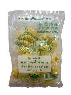 泰国特产--泰国牛奶榴莲糖*130g泰国榴莲糖 味香浓哦！