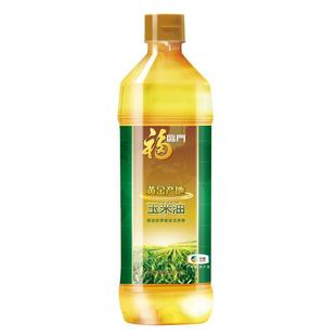  品店 福临门黄金产地玉米油 900ml 食用油