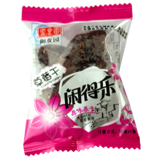  新品老北京特产御食园 草莓干 250g鲜水果干休闲零食食品小吃