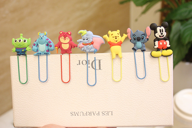 lovely animal Paperclip Bookmarks PVC Student paper clip Romania originality Cartoon Paperclipin the Electronic Dictionary/Electronic paper book/Stationery , Binding Supplies , Pin/Paperclip category - from Buy2taobao.com to provide professional Taobao agent buy service