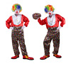 万圣节演出小丑服装 套装 小丑服饰 魔术师服装 成人表演服装