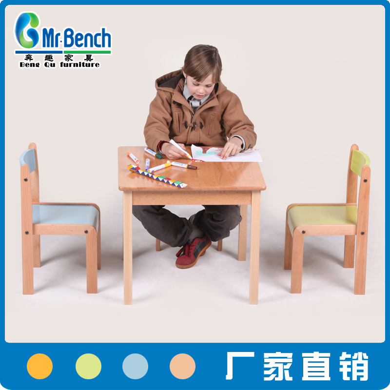 出口儿童桌椅套装实木学生学习书桌组合幼儿餐桌家用方桌写字桌子|msdalam kategori perabot kediaman, of Tables, Kanak-kanak belajar jadual - dari Buy2taobao.com untuk memberikan perkhidmatan ejen Taobao profesional membeli