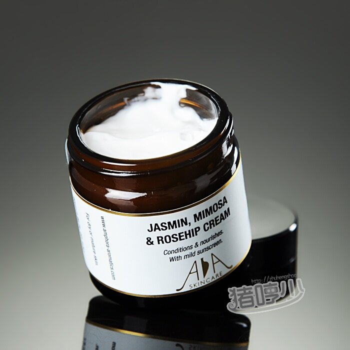 猪哼少 英国AA网 新版茉莉玫瑰果面霜60ml 保湿抗辐射美白 正品