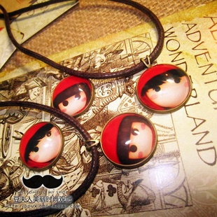 日韩饰品ZAKKA手工自制清新情侣日系项链毛