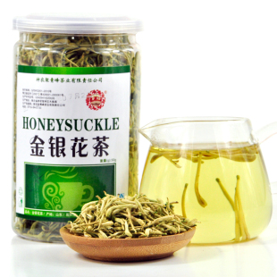  乡特 花草茶 神农架 特级 纯天然 野生 金银花茶 50克罐装包邮