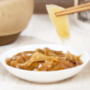  山东莱芜特产姜莱头道菜鲜香味100g*3包养生菜姜片泡菜美食寿司