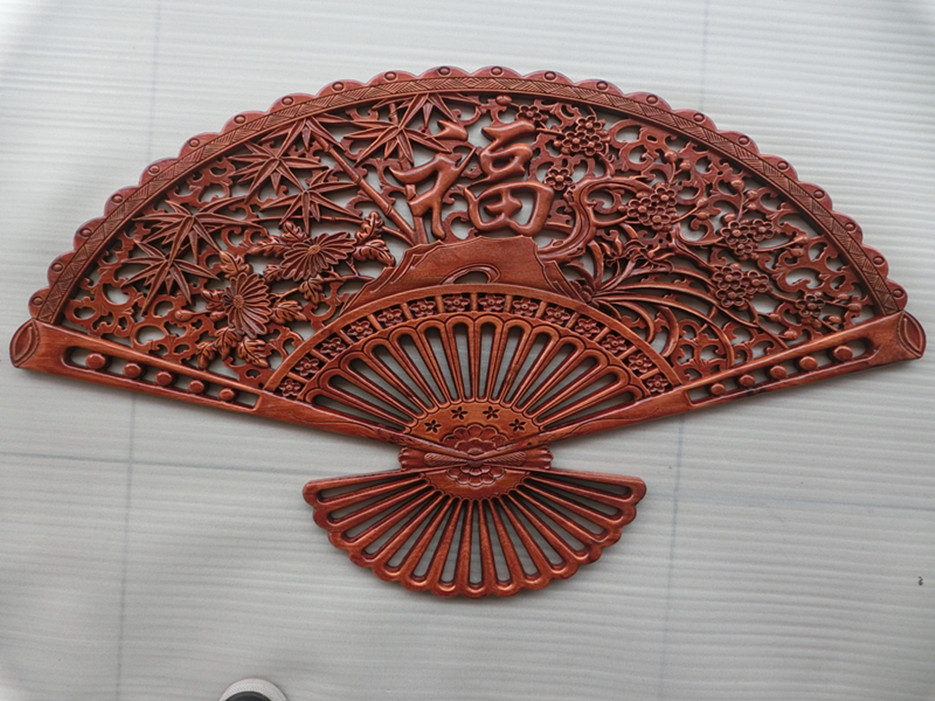 东阳木雕 挂件 香樟木工艺品 扇形 家居饰品 四季福100*60|msdalam kategori Aksesori rumah, ukiran, ukiran kayu - dari Buy2taobao.com untuk memberikan perkhidmatan ejen Taobao profesional membeli