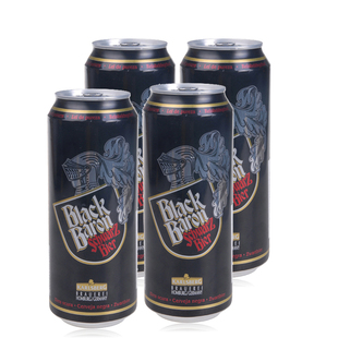  德国啤酒 原装啤酒 考利巴赫黑啤酒 500ml *4听装 特价包邮