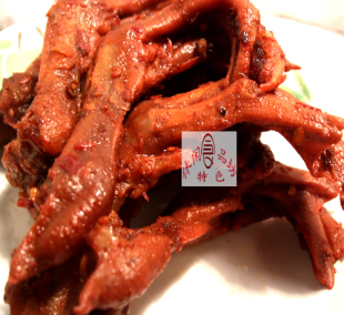  湖北雅惠鸭掌特色菜 鸭肉类零食 特产鸭爪实拍散装卤味熟食麻辣正