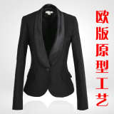 2010荣耀升级版预售 欧美大牌 修身黑色小西装 2901