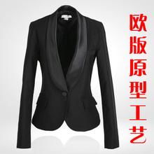 2010荣耀升级版预售欧美大牌修身黑小西装2901