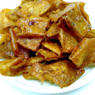  长沙小吃 湖南特产 熟食 脆香好吃的 金仁仔80g脆脆香 麻辣肉零食