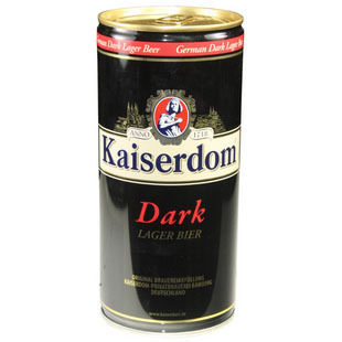  ★实体店★德国进口kaiserdom凯撒黑啤酒 1L★整箱265包快递★