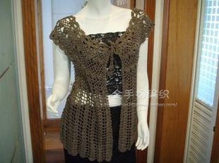 【超女服饰吧】金手指<em>编织</em> 纯手工<em>钩针编织开</em>