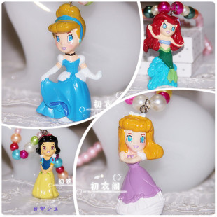  出口订单disney迪斯尼公主系列韩国女儿童项链 儿童宝宝项链饰品