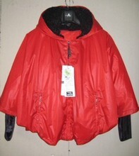 反季特价带防伪正品艾莱依AFA2012蝙蝠袖复合短装羽绒服原价1276