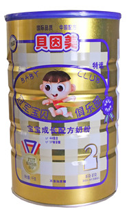  【年底大促】贝因美冠军宝贝配方奶粉2段1000g（年7月）