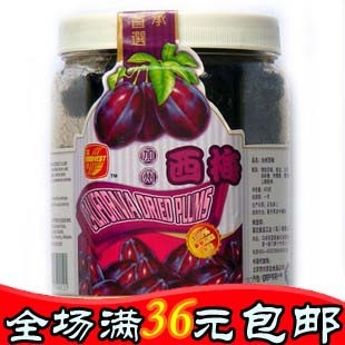  进口食品 特产 零食马来西亚富达蜜饯 富达西梅380克水果制品营养