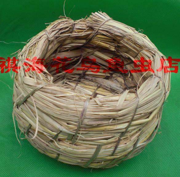 【文鸟、相思鸟、<em>珍珠鸟</em>、<em>十姐妹</em>】用鸟窝、稻