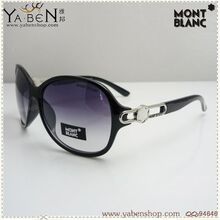 潮人男女时尚万宝龙太阳镜复古墨镜montblanc蛤蟆镜太阳眼镜MB049