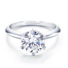  pt950铂金钻石女婚戒 情侣婚对戒（戒托 钻石89分 79分任选）