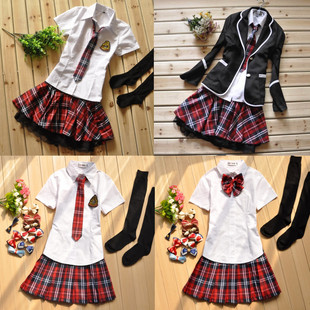 包邮春夏秋冬长袖<em>日本校服女生</em>日韩<em>校服</em>水手服