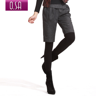  osa欧莎正品牌服饰春装新款女装大码五分裤靴裤女裤K11039